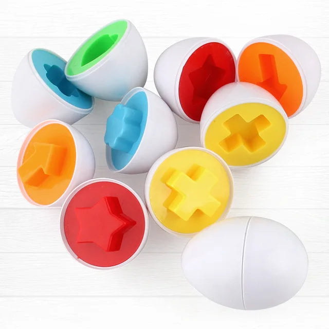 Matching Montessori Sensory Educational Eggs