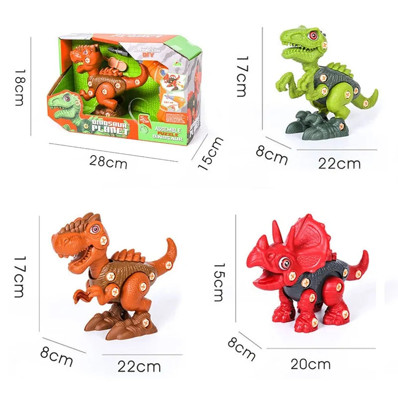 3D Creative Puzzle Dinosaur Toys