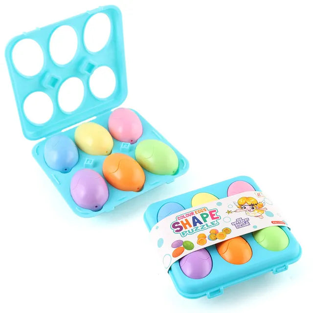 Matching Montessori Sensory Educational Eggs