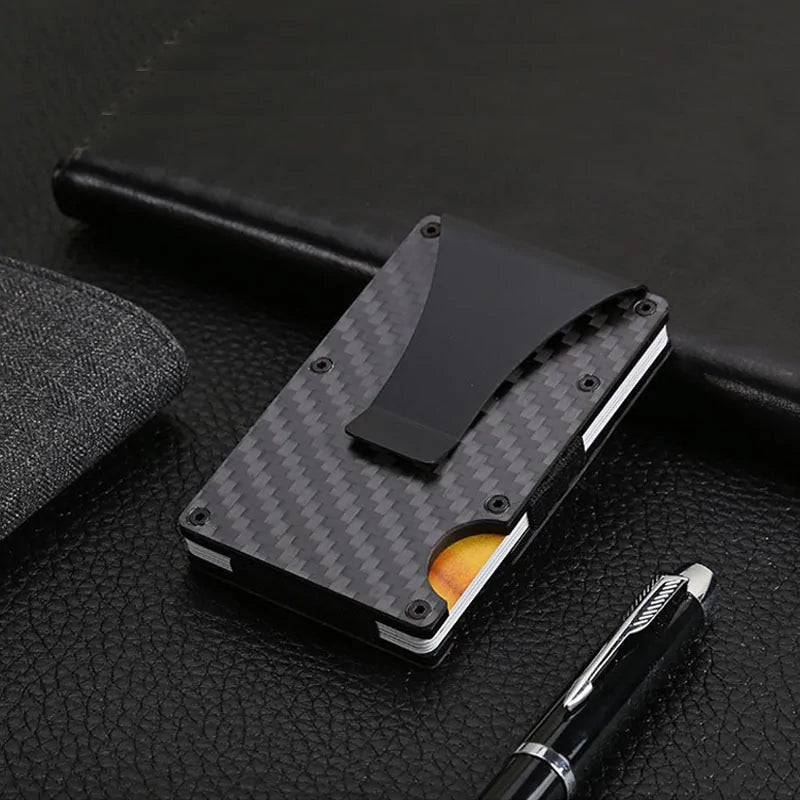 Portable ID Cardholder Clip