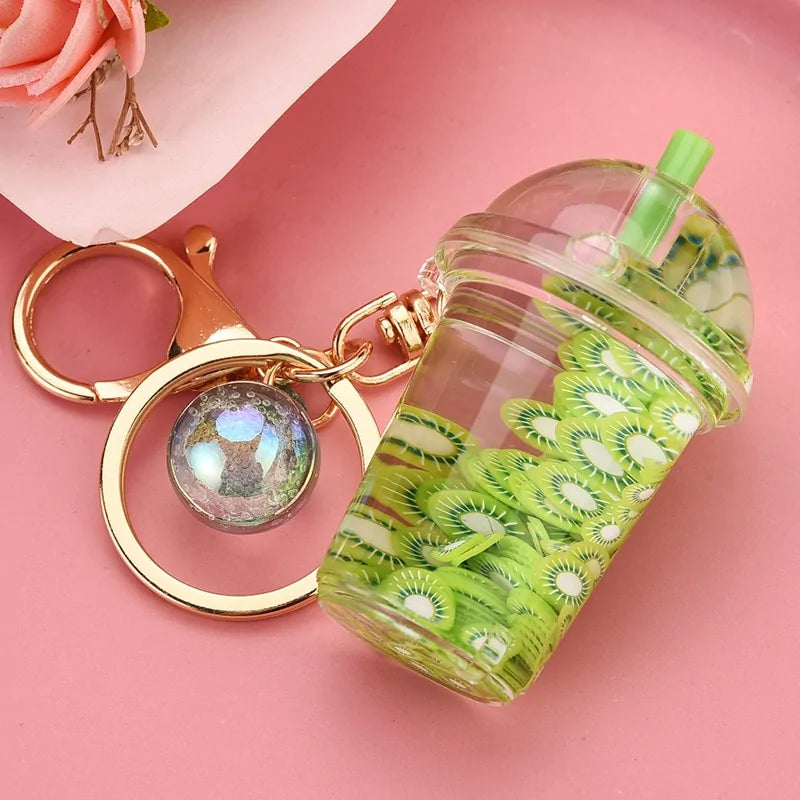 Fruit Floating Keychain