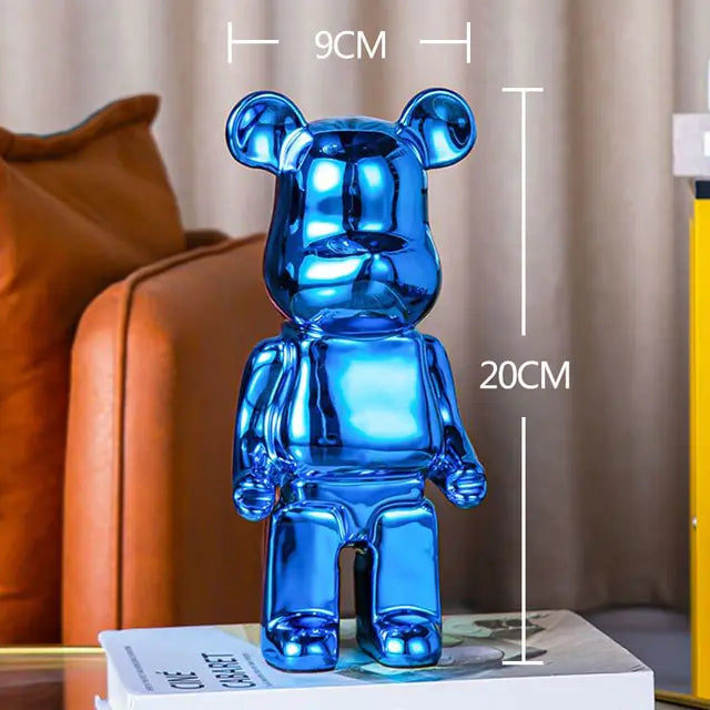 Luxurious Bearbrick Statue Desk Accessories