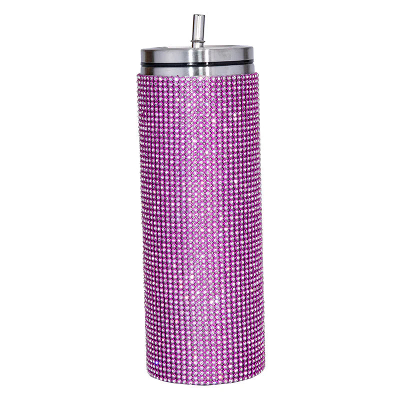 Stainless Steel Insulated Tumbler with Straw