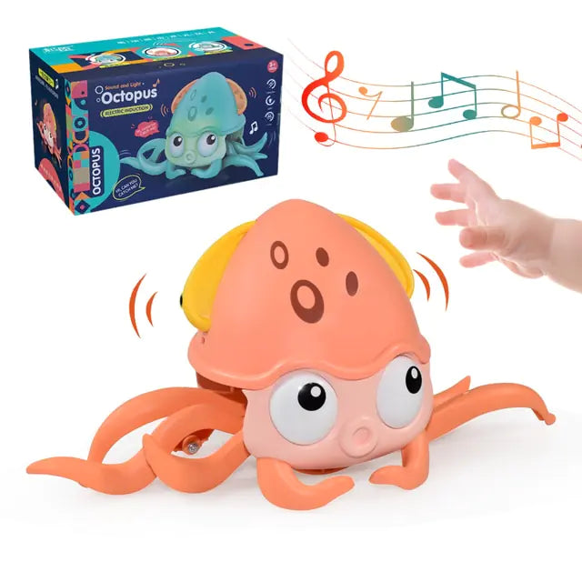 Kids Induction Escape Crab Octopus Toy