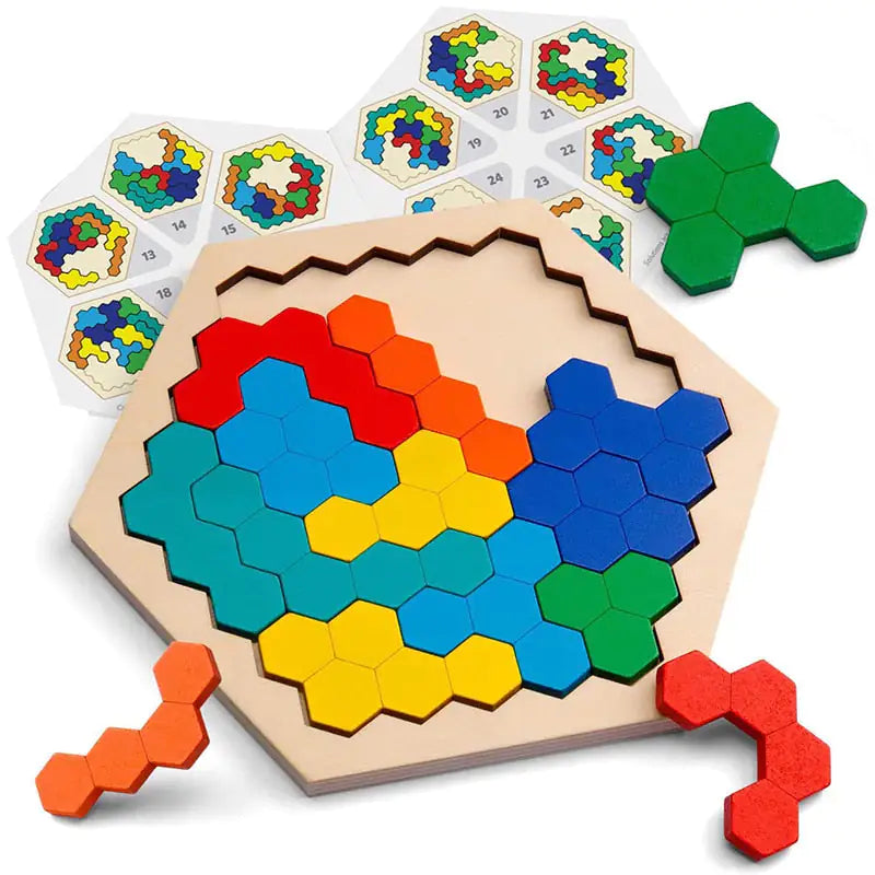 3D Wooden Puzzle