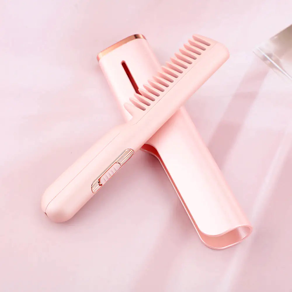 Portable Straightening Hair Comb