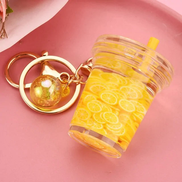 Fruit Floating Keychain