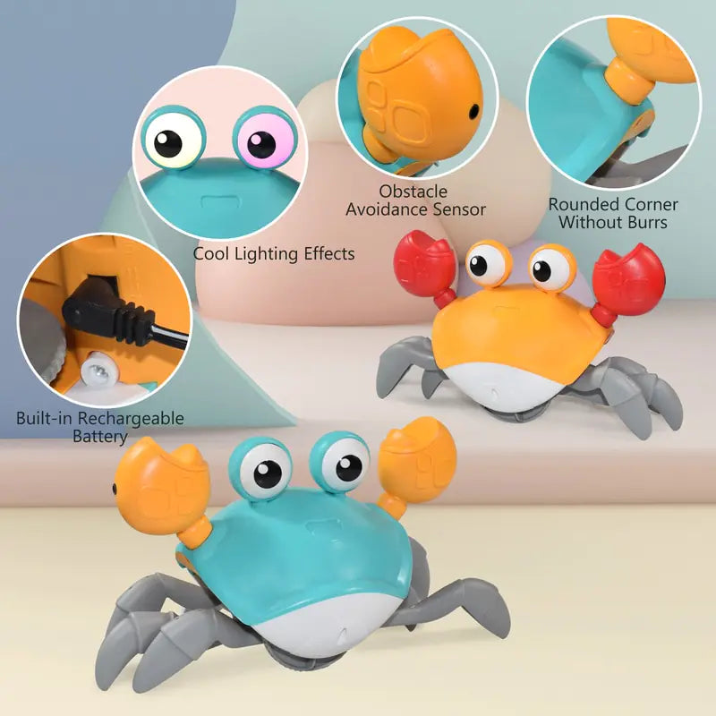 Kids Induction Escape Crab Octopus Toy