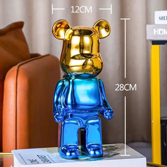 Luxurious Bearbrick Statue Desk Accessories