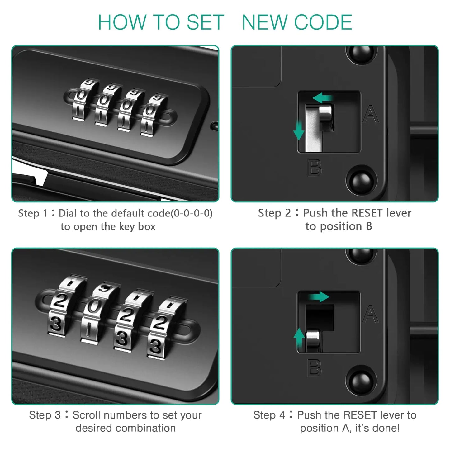 Portable Combination Lockbox