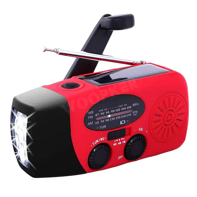 Upgrade Multifunction Emergency Radio Flashlight