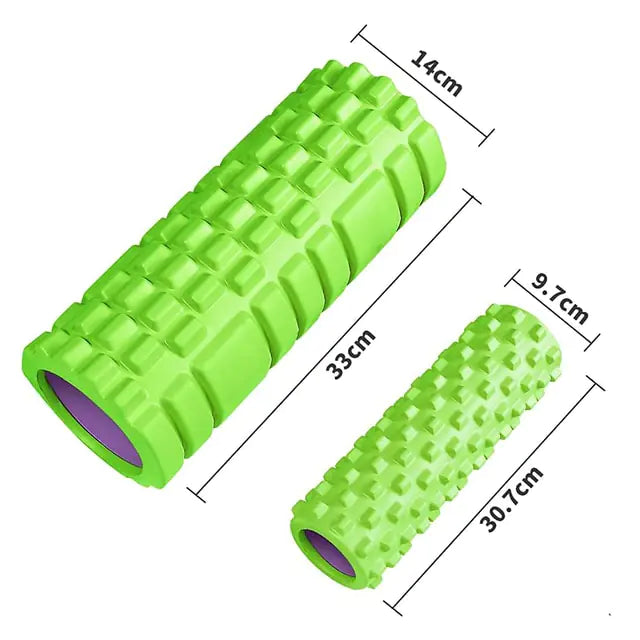 33cm Foam Yoga Column: Muscle Massage Roller Set