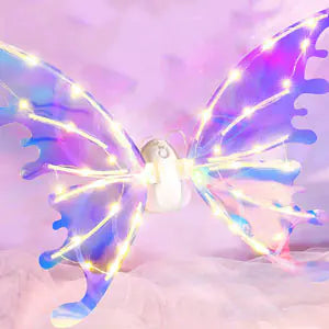 Electric Butterfly Wings With Music Lights!