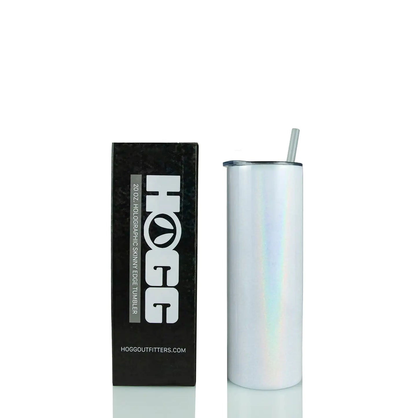 20oz SUBLIMATABLE HOLOGRAPHIC SKINNY EDGE TUMBLER