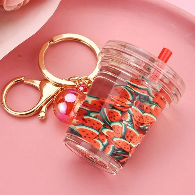 Fruit Floating Keychain