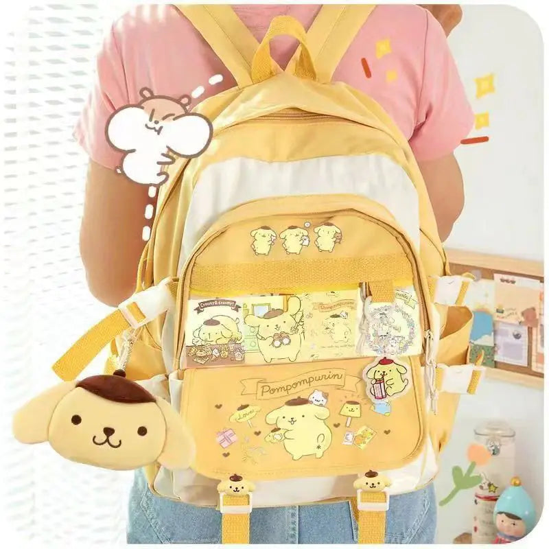 New Sanrio Plush Toy Cinnamoroll Backpack