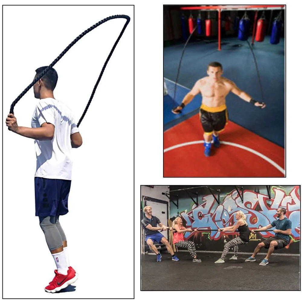 Heavy Weighted Jump Rope for Fitness and Muscle Building