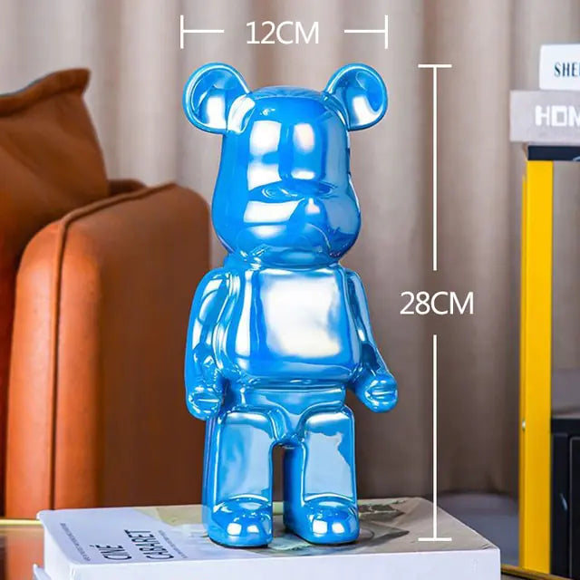 Luxurious Bearbrick Statue Desk Accessories