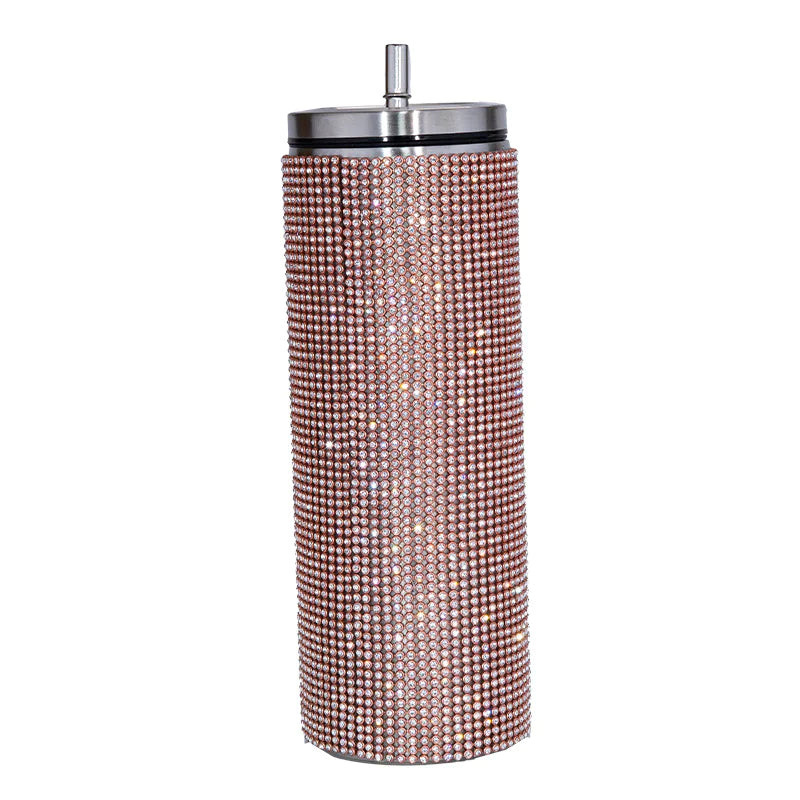 Stainless Steel Insulated Tumbler with Straw