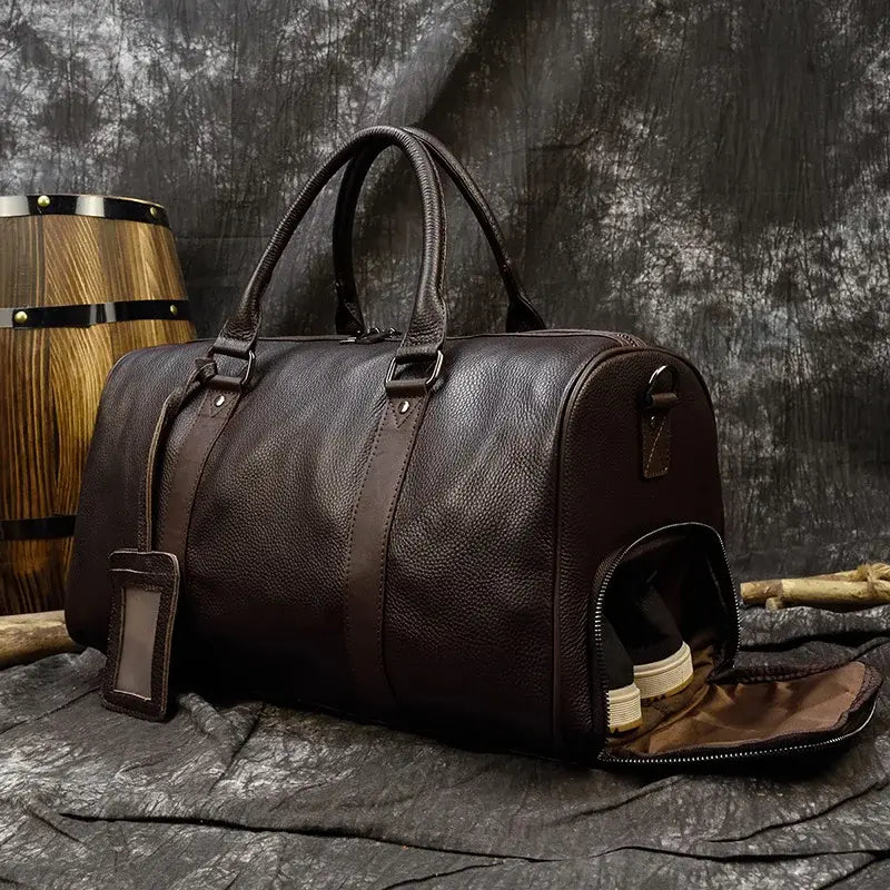 Genuine Leather Travel Bag