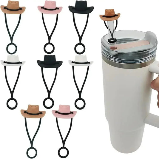 Silicone Cowboy Hat Straw