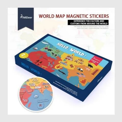 Hello World! Magnetic World Map