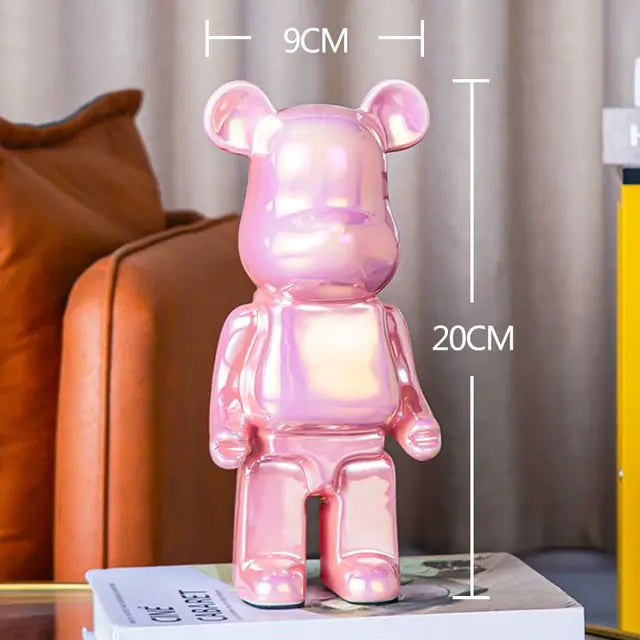 Luxurious Bearbrick Statue Desk Accessories