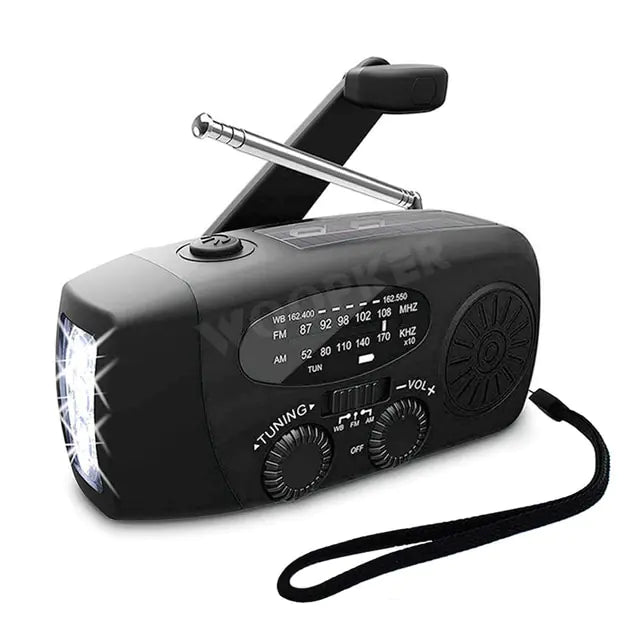 Upgrade Multifunction Emergency Radio Flashlight