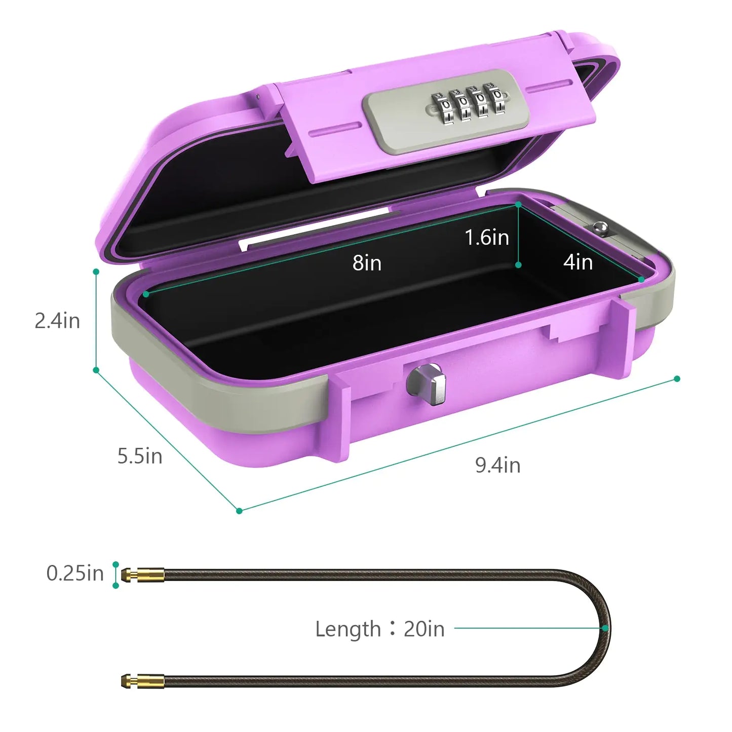 Portable Combination Lockbox