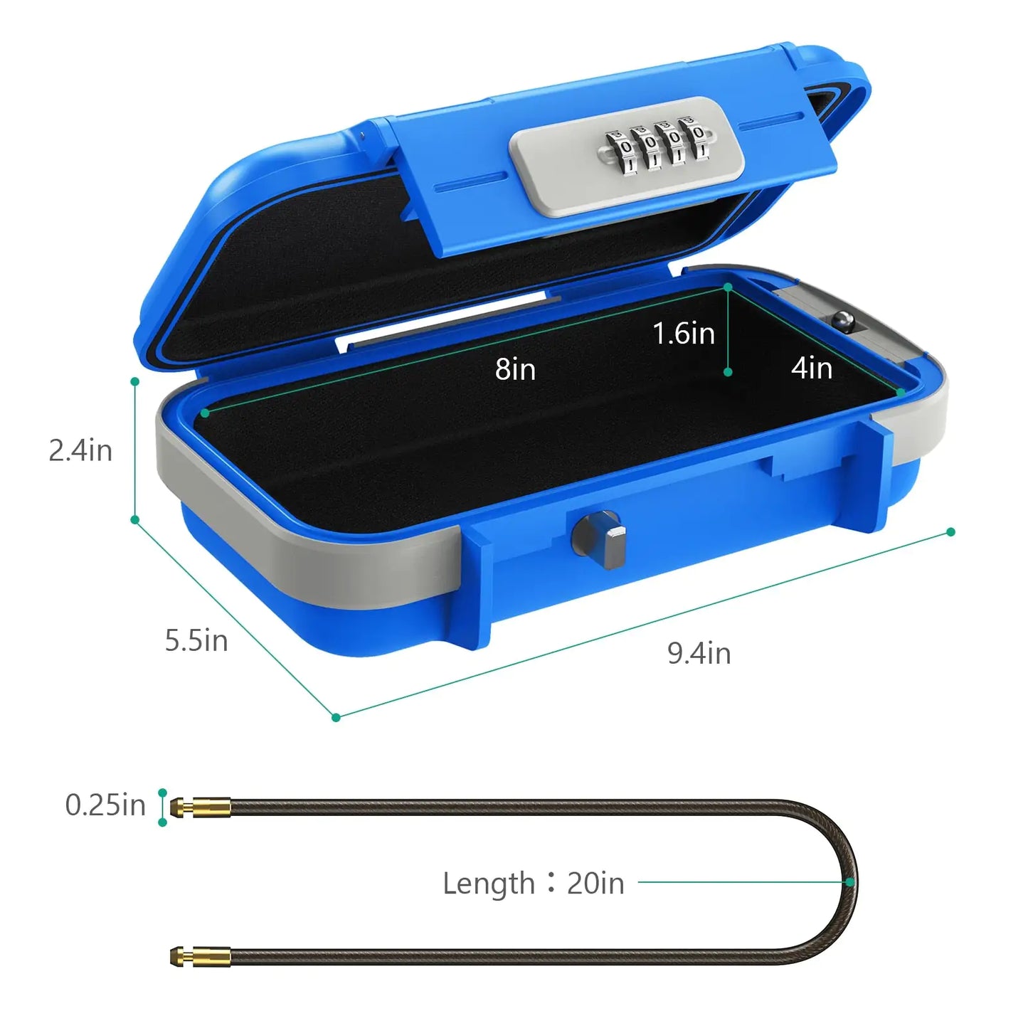 Portable Combination Lockbox