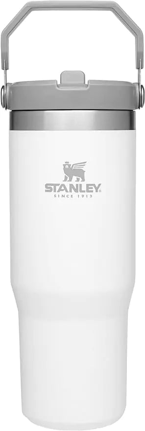 STANLEY IceFlow Stainless Steel Tumbler with Straw, Vacuum Insulated Water Bottle for Home, Office or Car, Reusable Cup with Straw Leak Resistant Flip