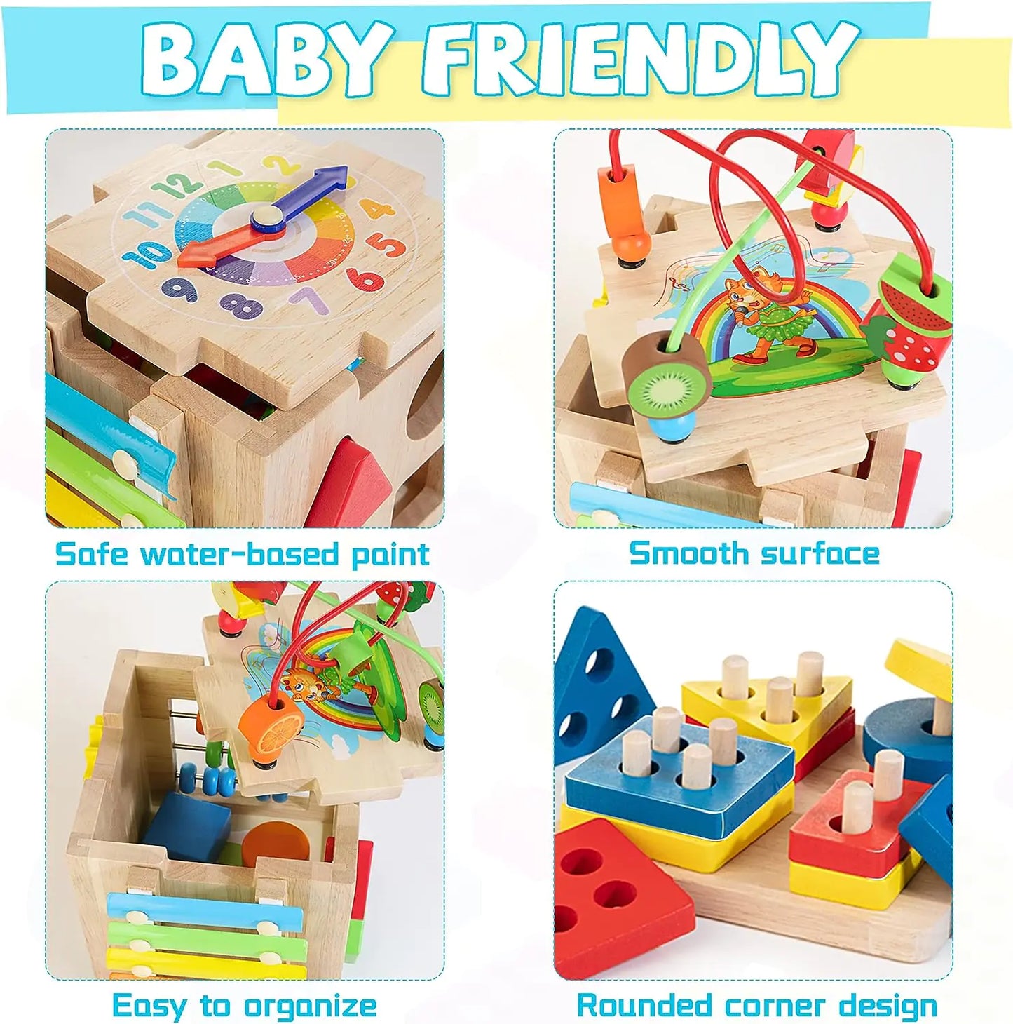 8-in-1 Montessori Toys for Toddlers