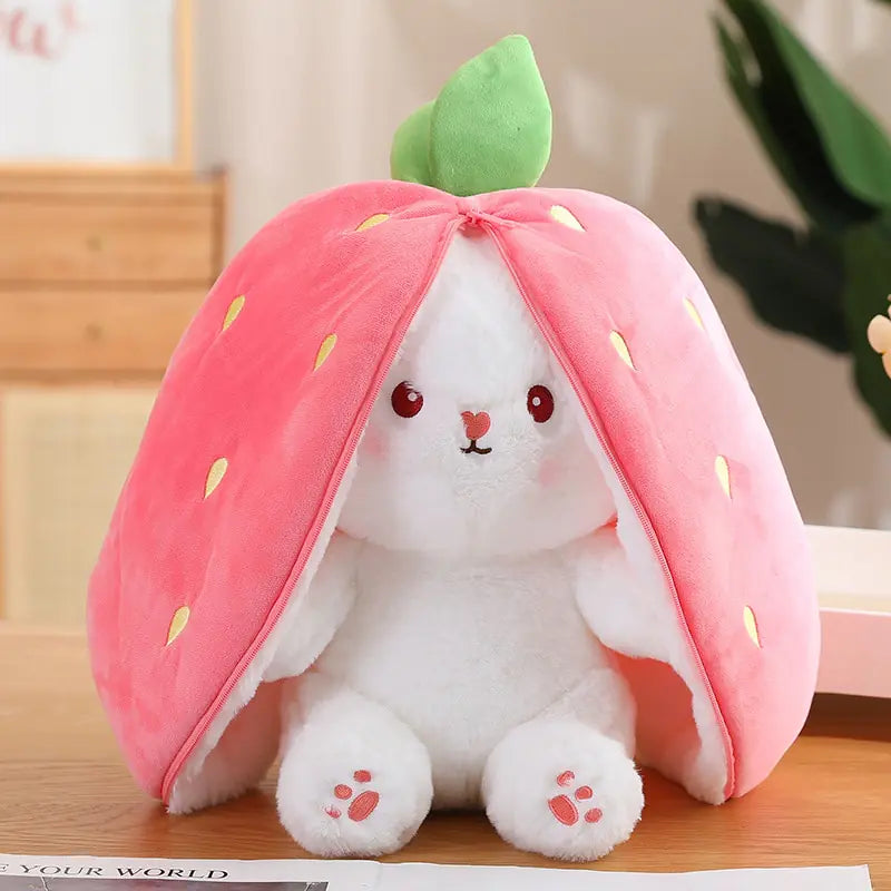 Kawaii Fruit Transfigured Bunny Plush Toy