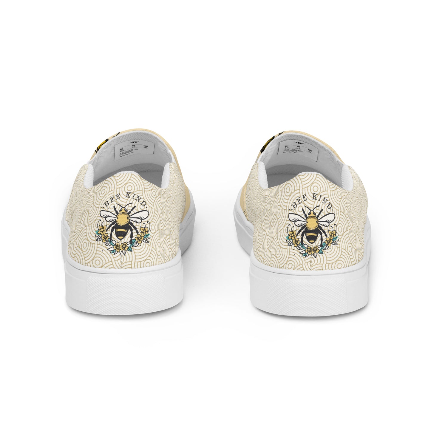 Women’s slip-on canvas shoes (Bee Kind)