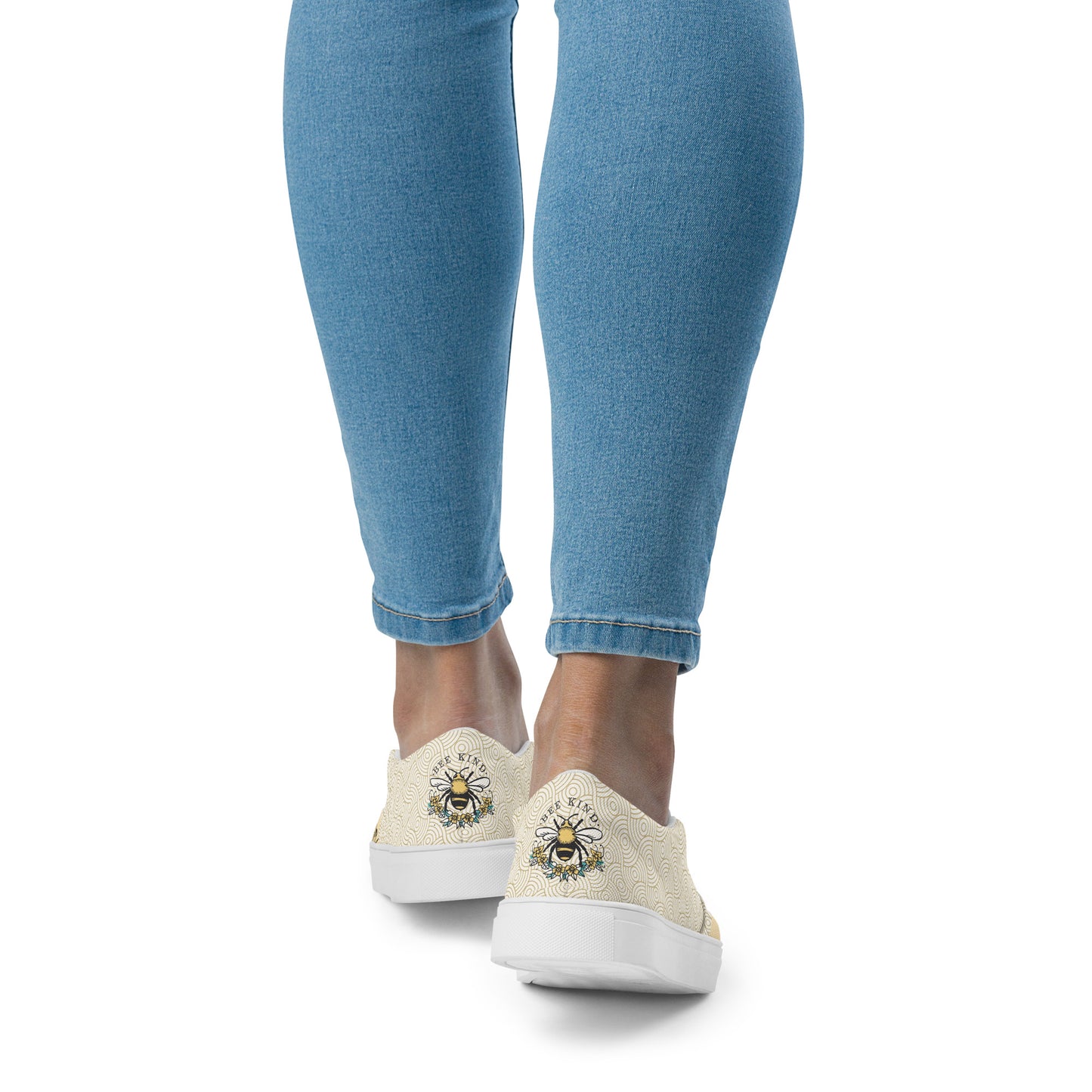 Women’s slip-on canvas shoes (Bee Kind)