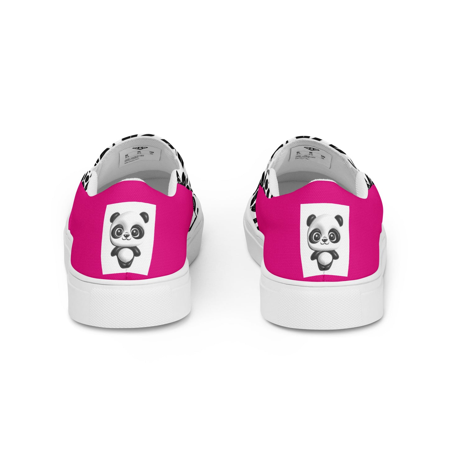 Women’s slip-on canvas shoes (Panda)