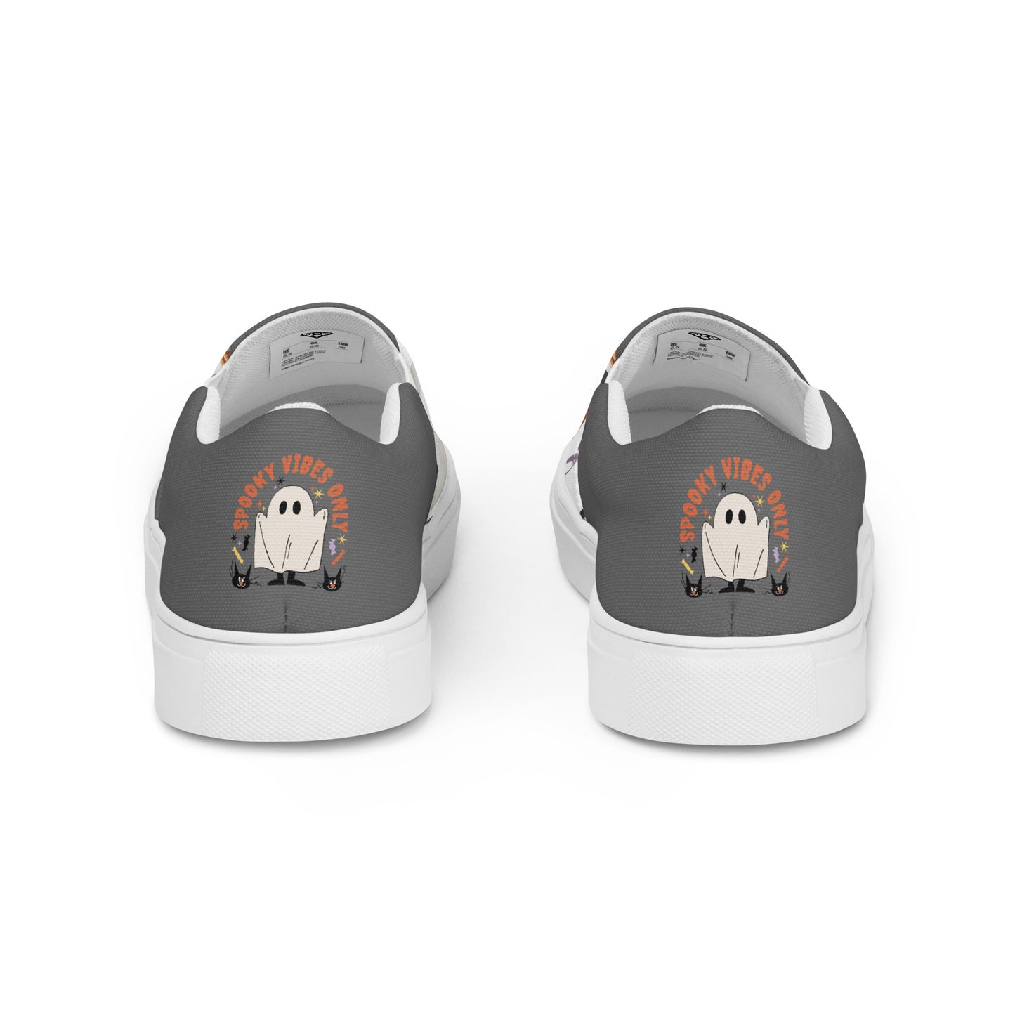 Women’s slip-on canvas shoes (Halloween 4- Spooky Vibes)