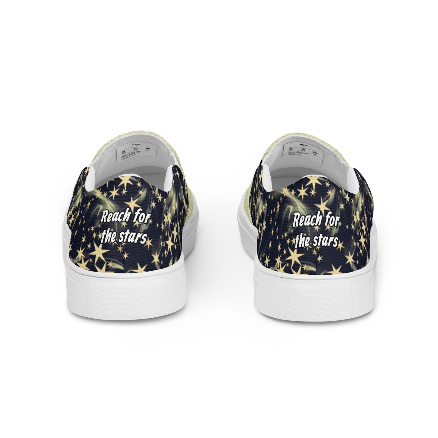 Women’s slip-on canvas shoes (Reach for the stars)