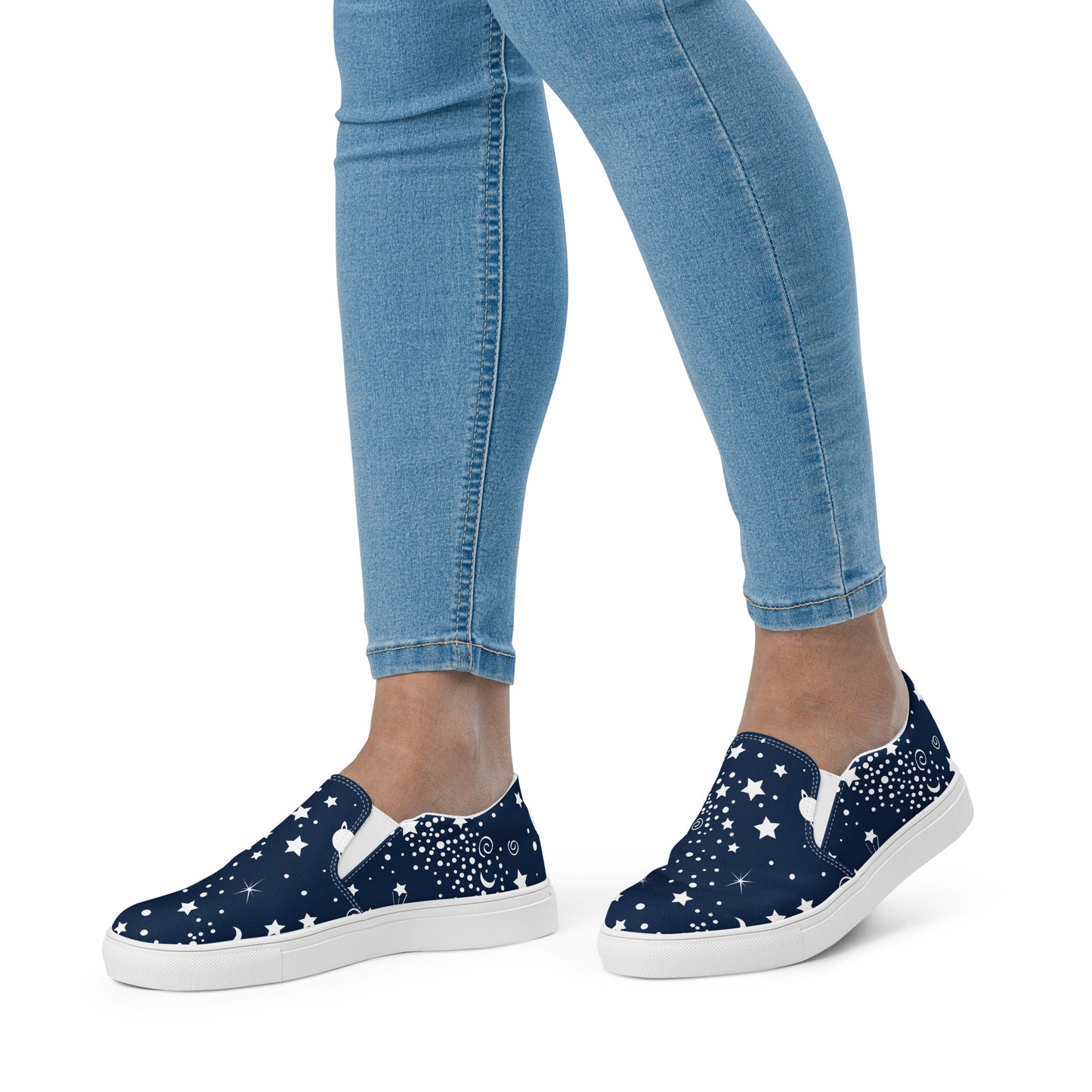 Women’s slip-on canvas shoes (Explore the Universe)