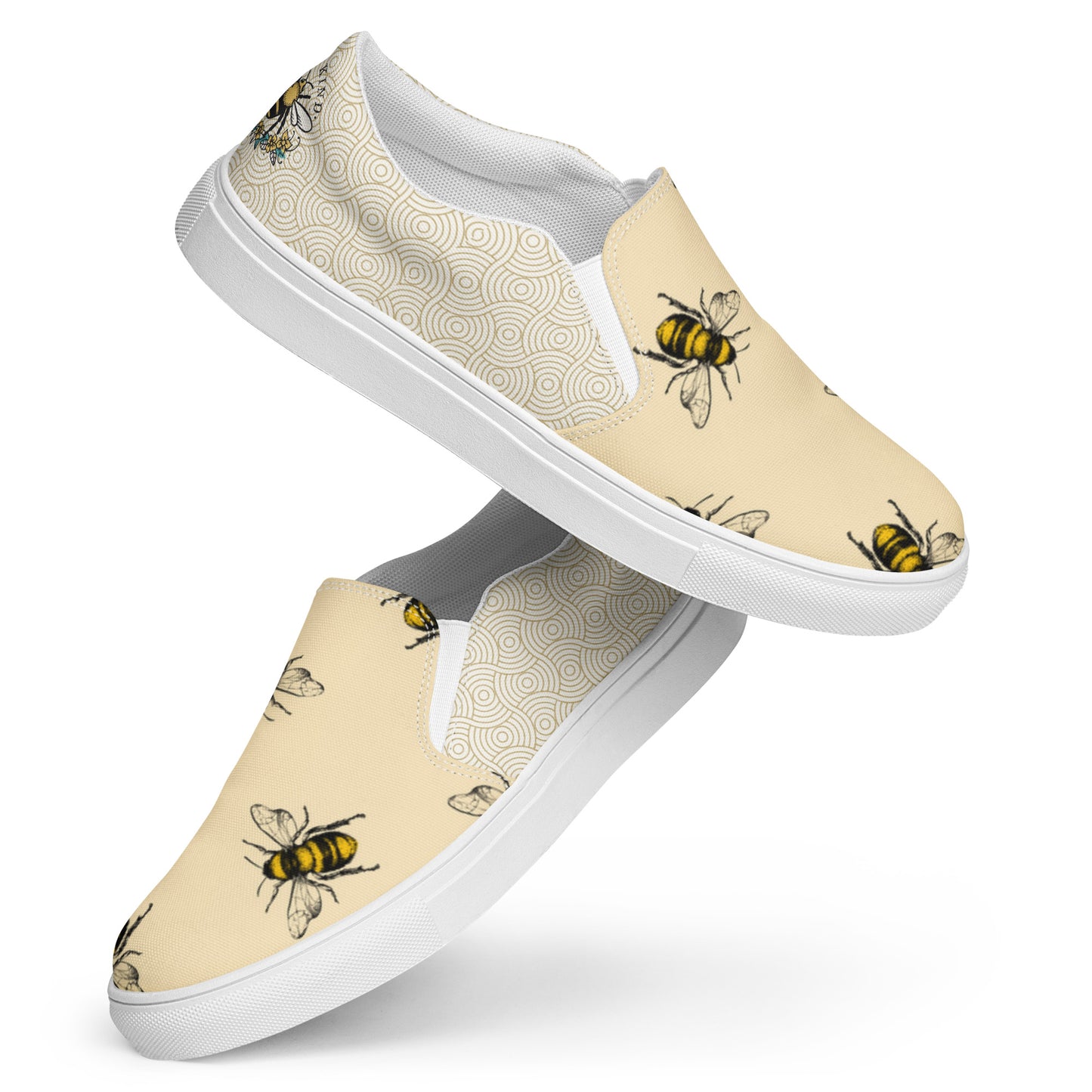 Women’s slip-on canvas shoes (Bee Kind)