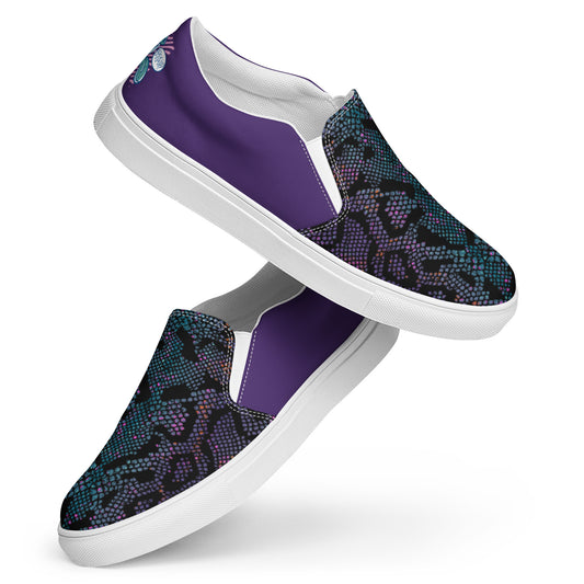 Women’s slip-on canvas shoes (Snake)