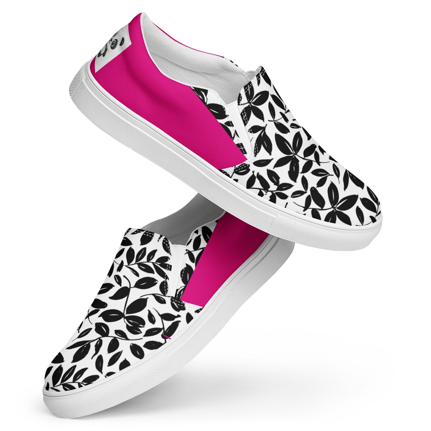 Women’s slip-on canvas shoes (Panda)