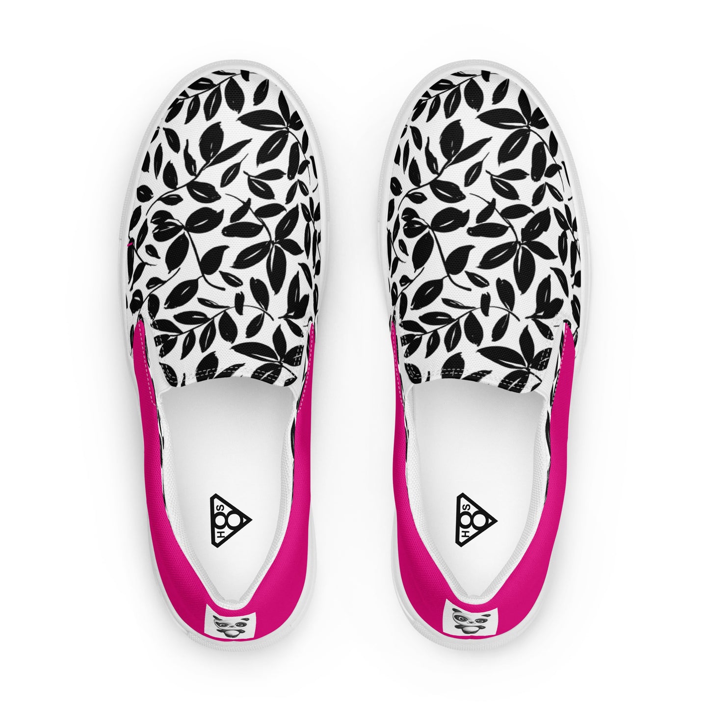 Women’s slip-on canvas shoes (Panda)