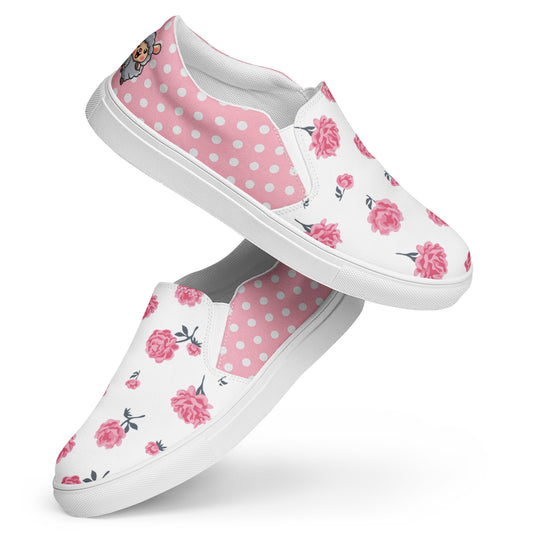 Women’s slip-on canvas shoes (Happy Sheep)