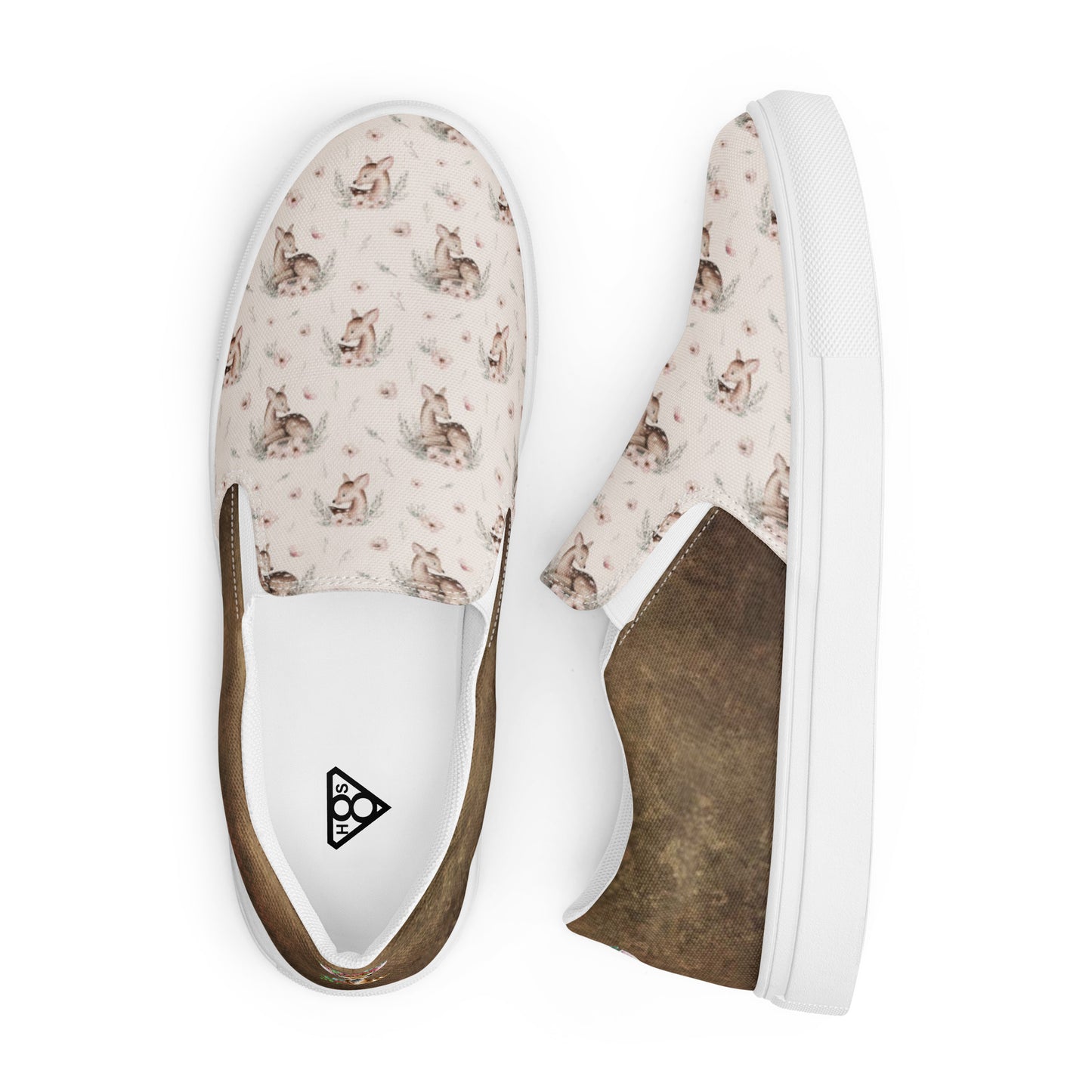 Women’s slip-on canvas shoes (Fawn)