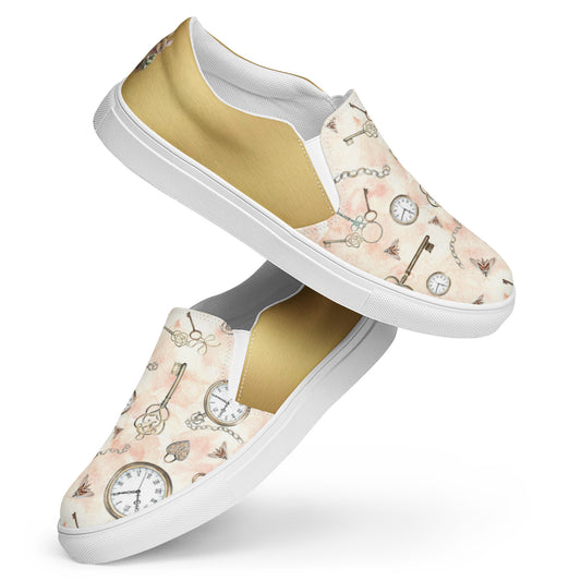 Women’s slip-on canvas shoes (Rabbit)