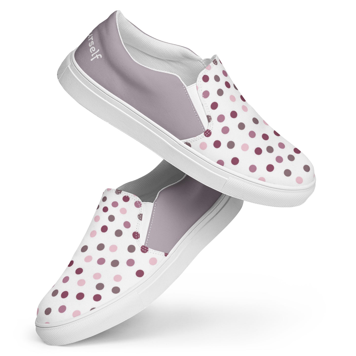 Women’s slip-on canvas shoes (Believe In Yourself)