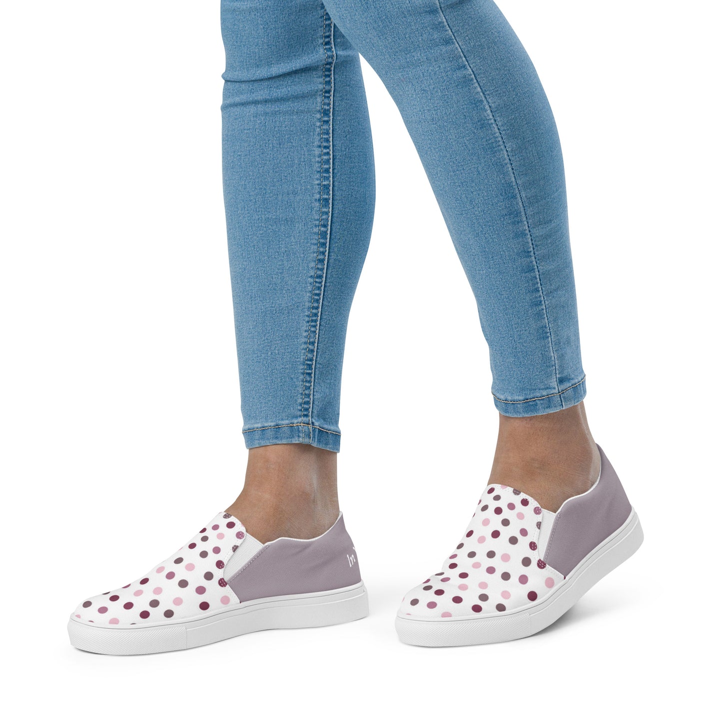 Women’s slip-on canvas shoes (Believe In Yourself)