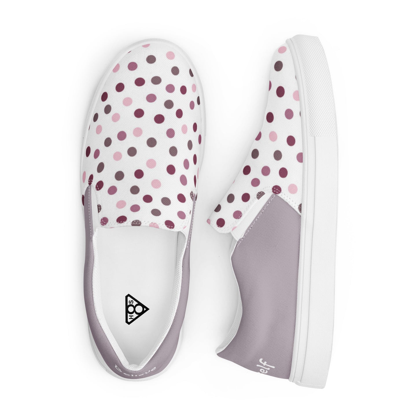 Women’s slip-on canvas shoes (Believe In Yourself)