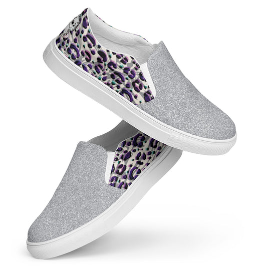 Women’s slip-on canvas shoes (Snow Panther)